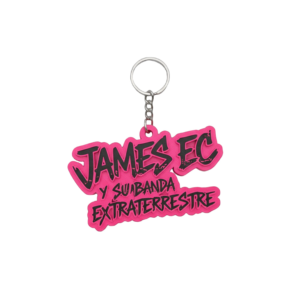 LLAVERO 3D Exclusivo: JAMES EC Y SU BANDA EXTRATERRESTR