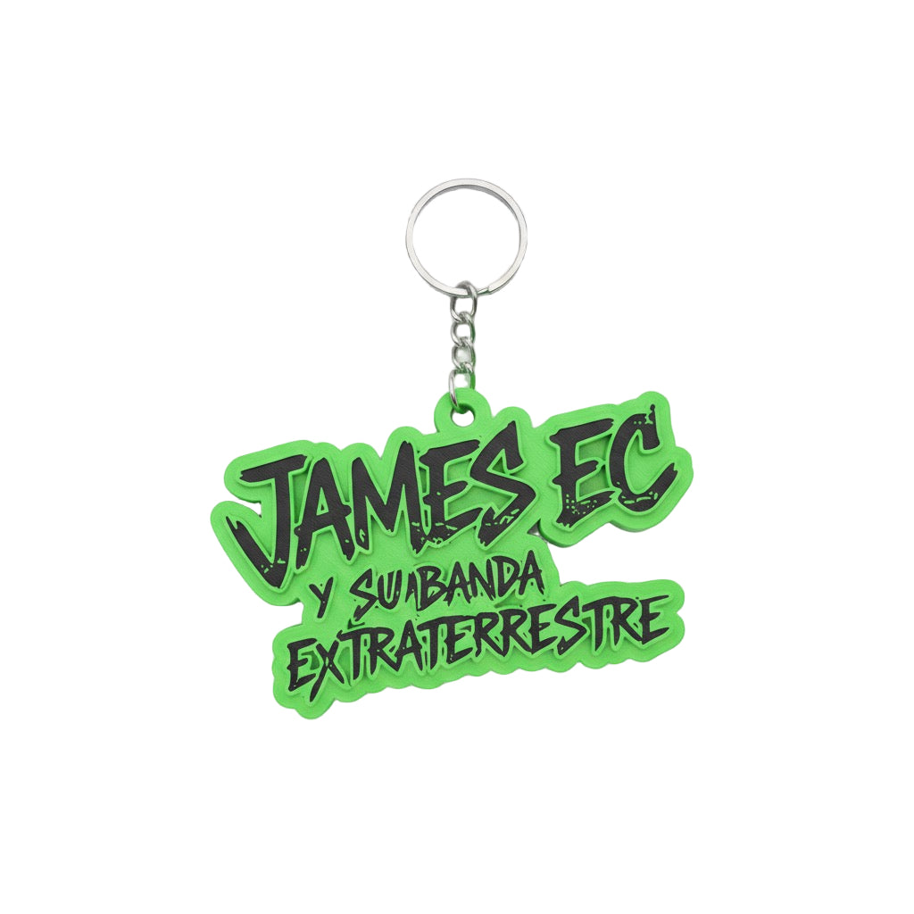 LLAVERO 3D Exclusivo: JAMES EC Y SU BANDA EXTRATERRESTR